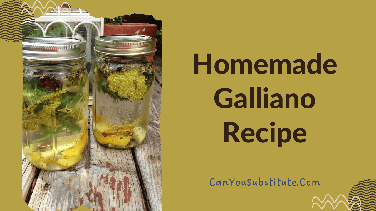 Homemade Galliano Recipe