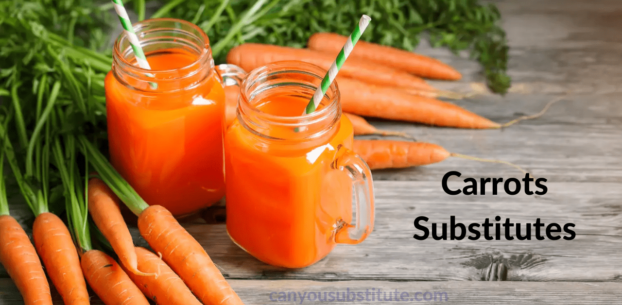substitutes for carrots