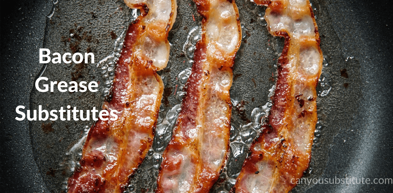 Bacon Grease Substitutes For Cooking