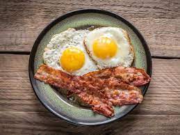Homemade Bacon (strip) & Fried Egg, cooked Copycat