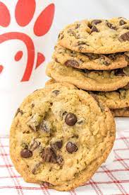 Homemade Chick-fil-A Chocolate Chunk Cookie Copycat